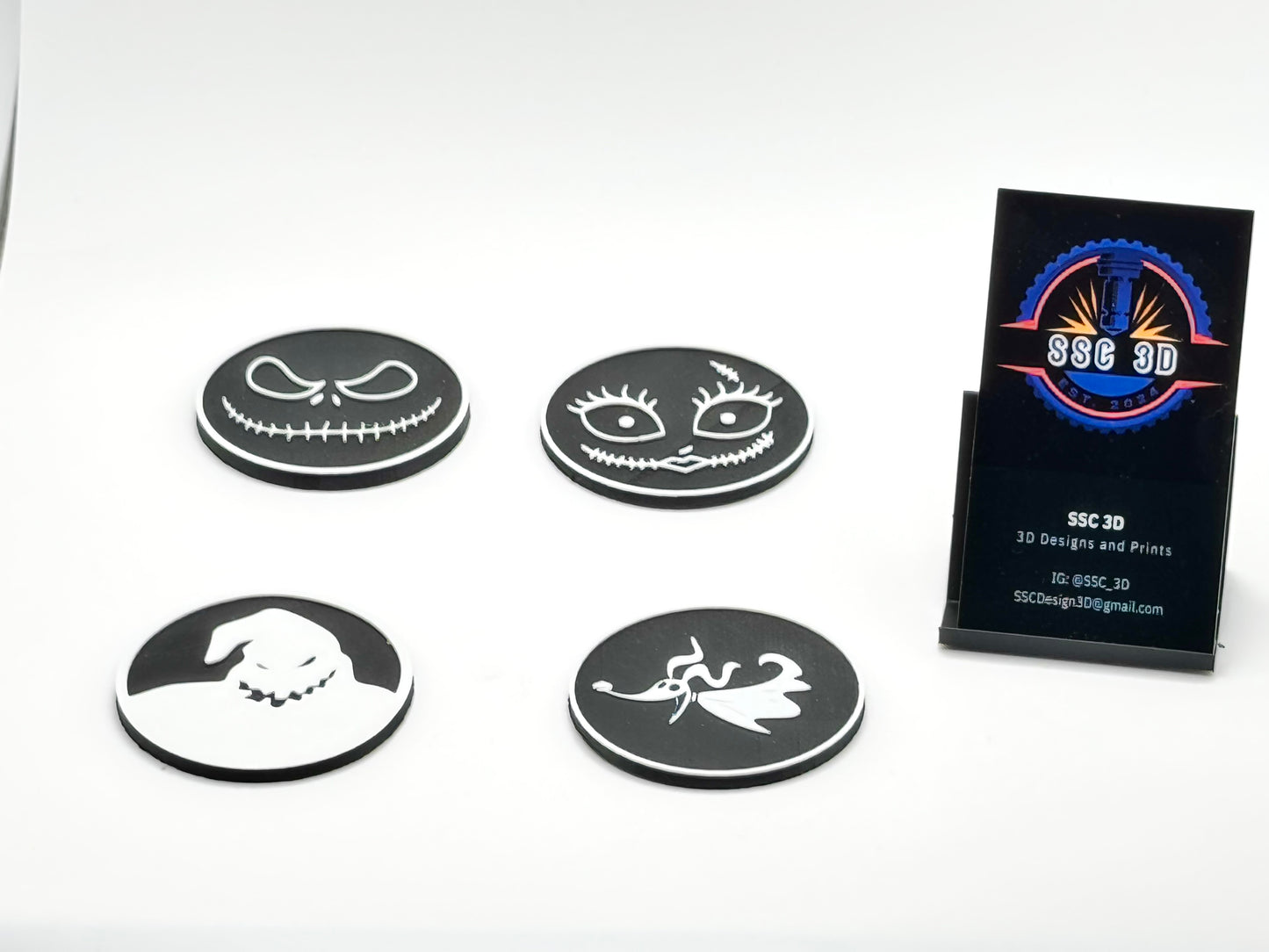 Jeep Air Vent Covers- Nightmare Collection ( Set of 4 Front vent covers)