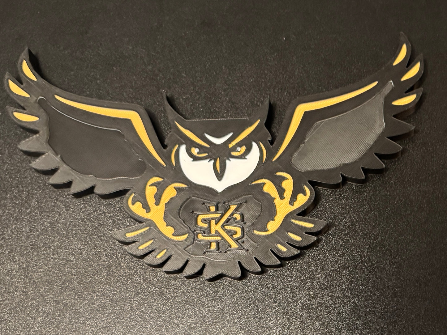 Kennesaw State Owls 3D Printed Plaque