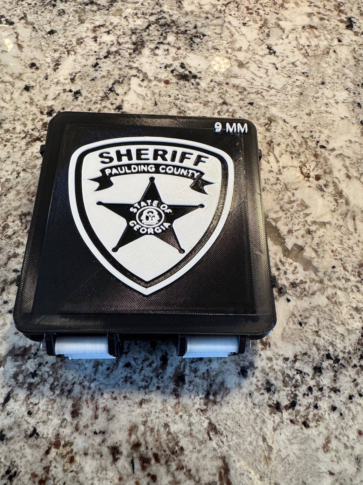 Custom 3D-Printed 9mm Ammo Storage Case