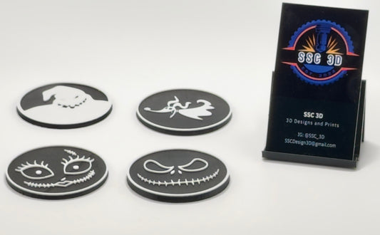 Jeep Air Vent Covers- Nightmare Collection- Set of 6 (four front vent covers and 2 rear vent covers)