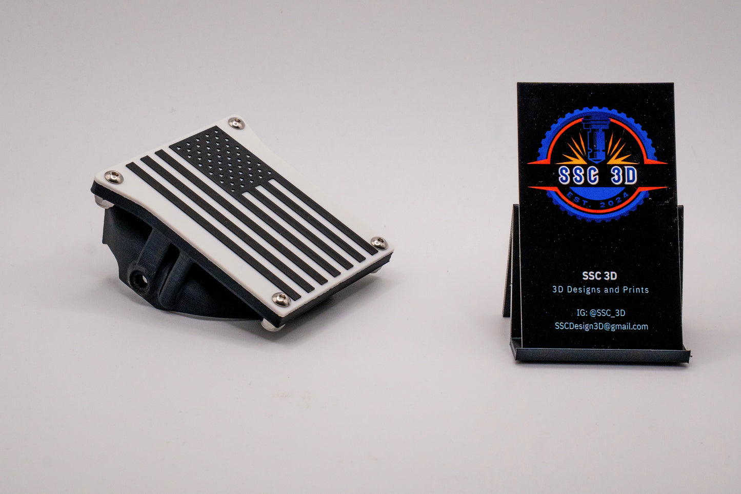 American Flag JL/JT Jeep Hood Latches – SSC 3D Custom Design