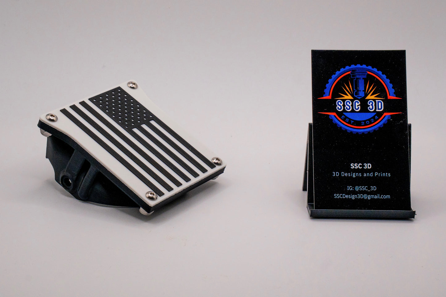 American Flag JL/JT Jeep Hood Latches – SSC 3D Custom Design