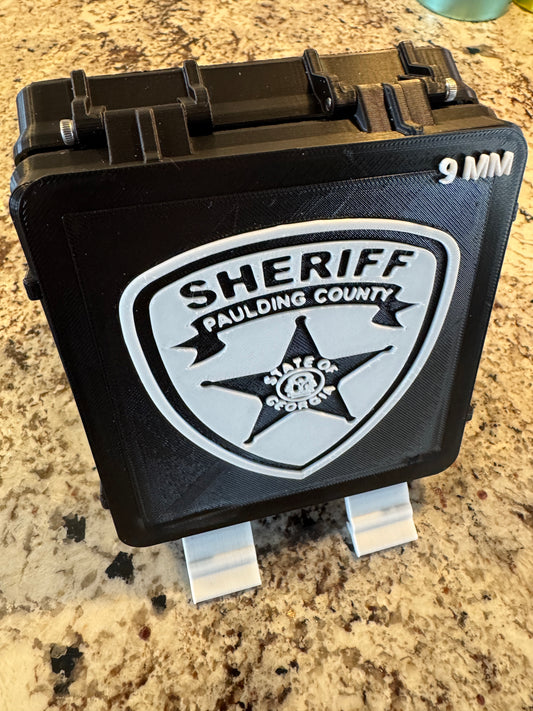 Custom 3D-Printed 9mm Ammo Storage Case