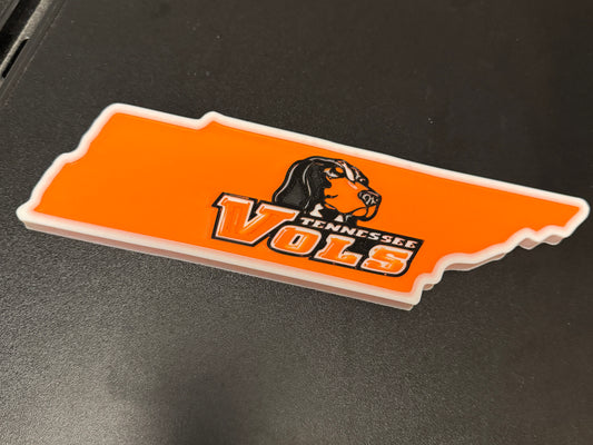 Tennessee Volunteers 3D Printed Plaque